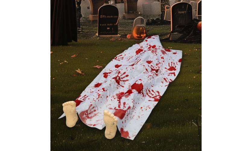 Hourleey 5.2 FT Animated Dead Body Prop