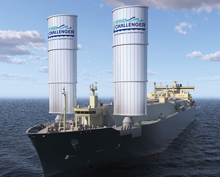 World's First LNG Carrier With Wind-Assisted Technology Can Save Fuel, Reduce Greenhouse Gas Emissions